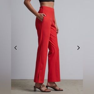 High Rise Scuba Bootcut Pant EUC